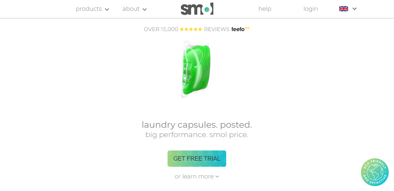 Smol Website Messaging Example of Good Content