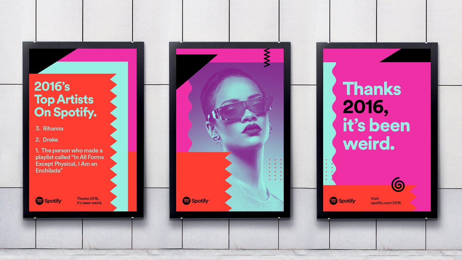 Thank's 2016 Spotify Marketing Campaign